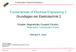 Fundamentals of Electrical Engineering 2 Grundlagen der