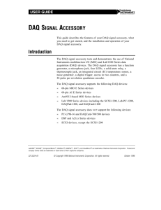 daq signal accessory