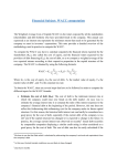 Financial Subject: WACC computation