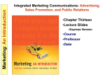 13-3 Marketing: An Introduction Integrated