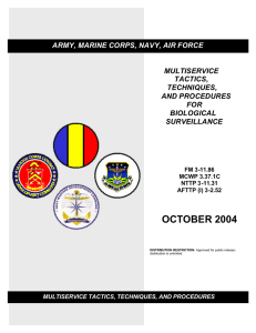 OCTOBER 2004  ARMY, MARINE CORPS, NAVY, AIR FORCE MULTISERVICE