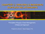 CHAPTER 1 INTRODUCTION TO SUPPLY CHAIN MANAGEMENT