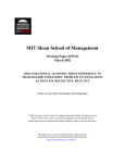 MIT  Sloan  School  of Management Working Paper 4359-02 March 2002
