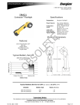 Contractor® Flashlight Specifications Features Typical Battery