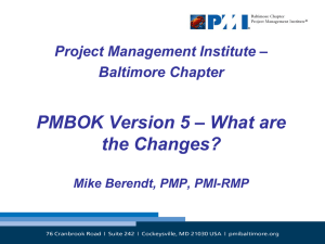 PMI PMP Exam Prep Course Intro