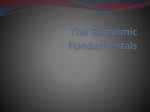 The Economic Fundamentals