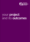 Your Project and its outcomes
