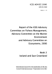 Report of the ICES Advisory Committee on Fishery Management, Environment