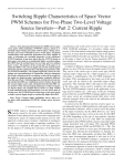 Switching Ripple Characteristics of Space Vector PWM Schemes for