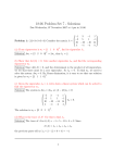 18.06 Problem Set 7 - Solutions
