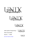 UNIX I