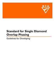 Standard for Single Diamond Overlap Phasing