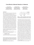 Cost-effective Outbreak Detection in Networks Jure Leskovec Andreas Krause Carlos Guestrin