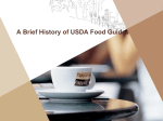 History of Food Guides
