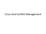 Lecture 10 Managing Conflict, Politics, and Negotiation