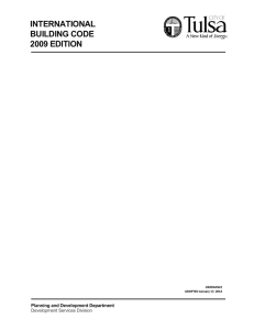 international building code 2009 edition
