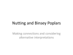Nutting and Binsey Poplars AO3