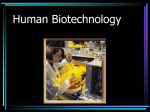Human Biotechnology