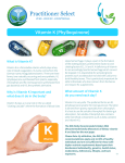 Vitamin K (Phylloquinone)