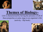 Themes of Biology-