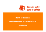 Bank of Baroda: Performance Analysis: Q2 &amp; H1, 2015 16 (FY16)