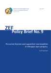 ZEF Policy Brief No. 9 Pro-active farmers and supportive municipalities