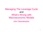 Managing The Leverage Cycle