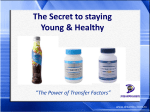 The Secret to staying Young & Healthy