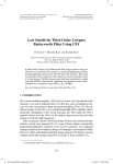 Low Sensitivity Third Order Lowpass Butterworth Filter Using CFA