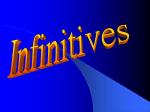 A. To-infinitives