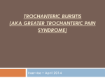 Trochanteric Bursitis (aka Greater Trochanteric Pain Syndrome)
