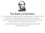 7-2.5 Summarize how genetic information is passed from parent to
