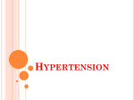 Essential hypertension