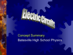 Circuits PPT 2 - Batesville Community School