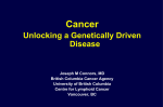 Cancer - Genome BC