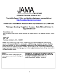 REPORT EMBARGO Thursday, October 6, 2016 The JAMA Report