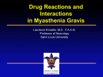 and Drug Interactions