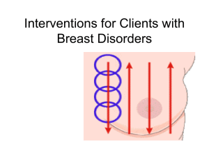 10 - Assessment of breast and axillae