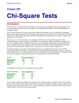 Chi-Square Tests