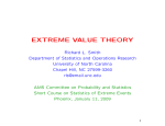 extreme value theory