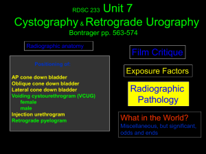 Cystography