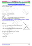 CBSE IX Congruence of Triangle Solved Questions