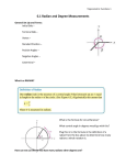 Trigonometric Functions Blank Note Packet