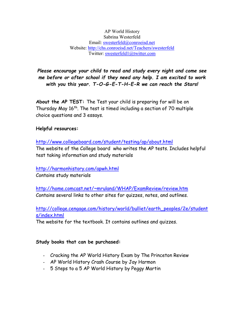 🎉 Ap world exam review. AP WH EXAM REVIEW. 20190125