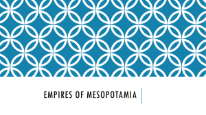 Empires of Mesopotamia - 6th Grade Social Studies