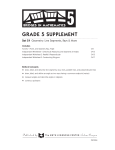 grade 5 supplement - The Math Learning Center