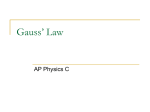 Gauss` Law