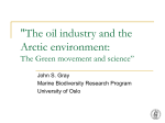 The Green Movement and Science
