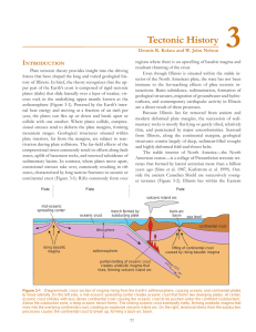 Tectonic History - Illinois State Geological Survey