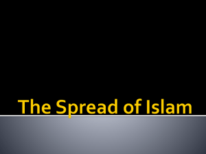 The Spread of Islam PP